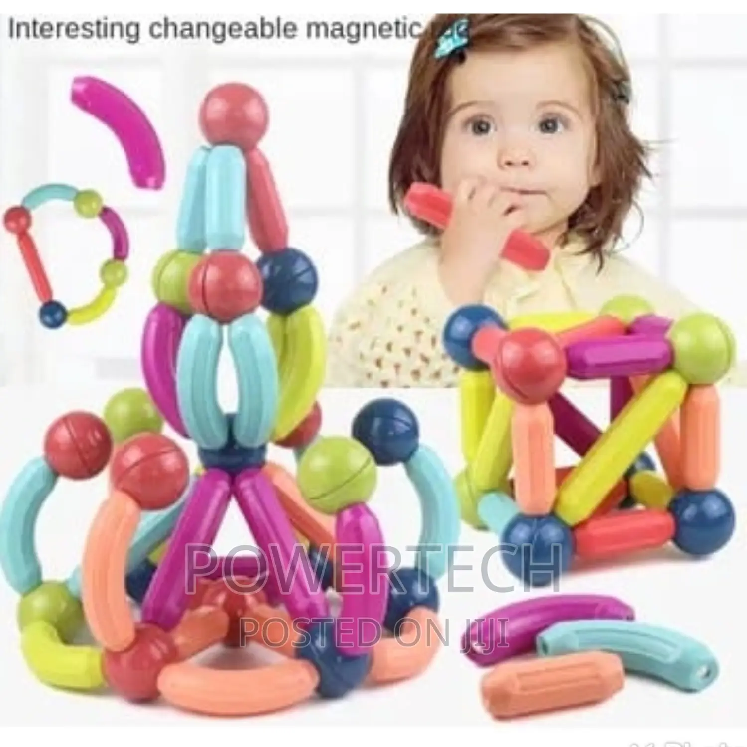Puzzle Magnetic Stick Toy.