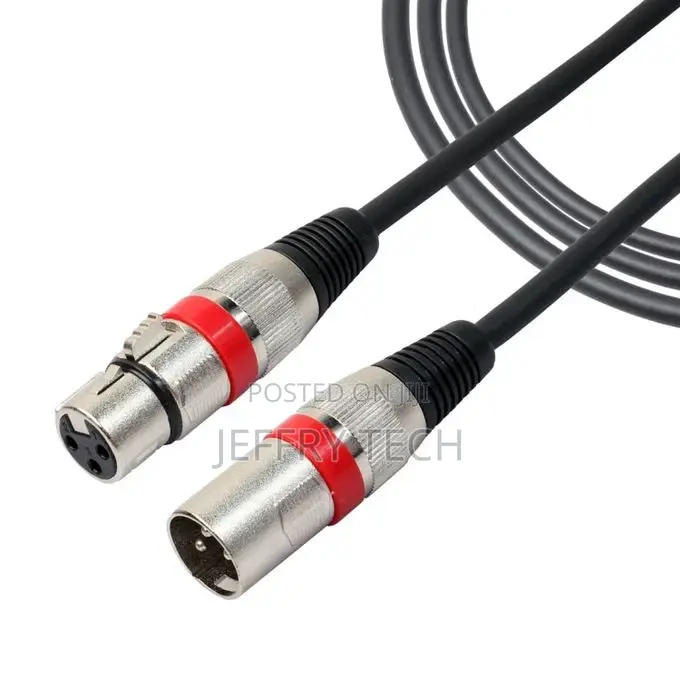 1m 3-Pin XLR Male to XLR Female MIC Shielded Cable Microphon
