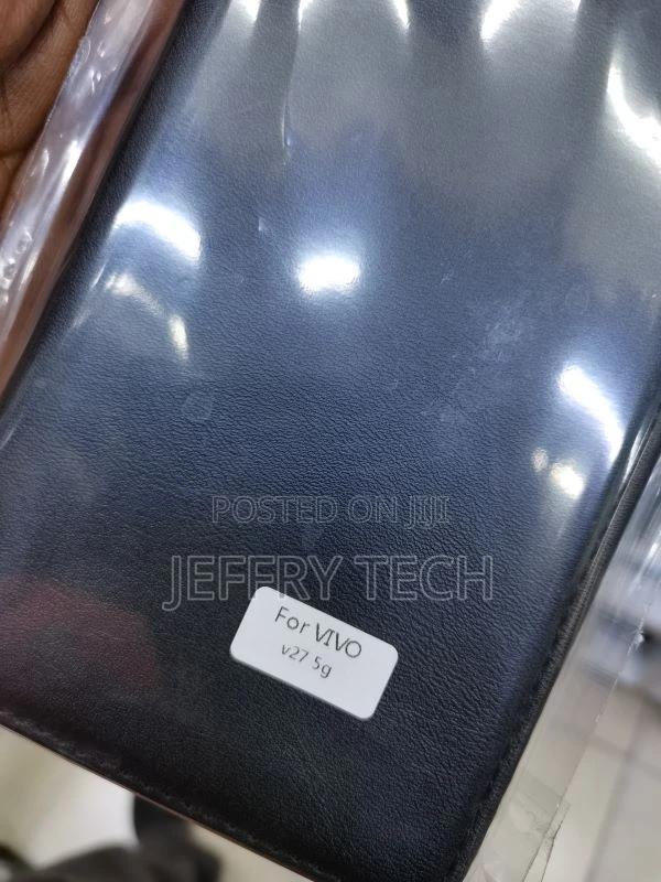 Flip Cover H14P for Vivo V27 5G Black - thumbnail 3