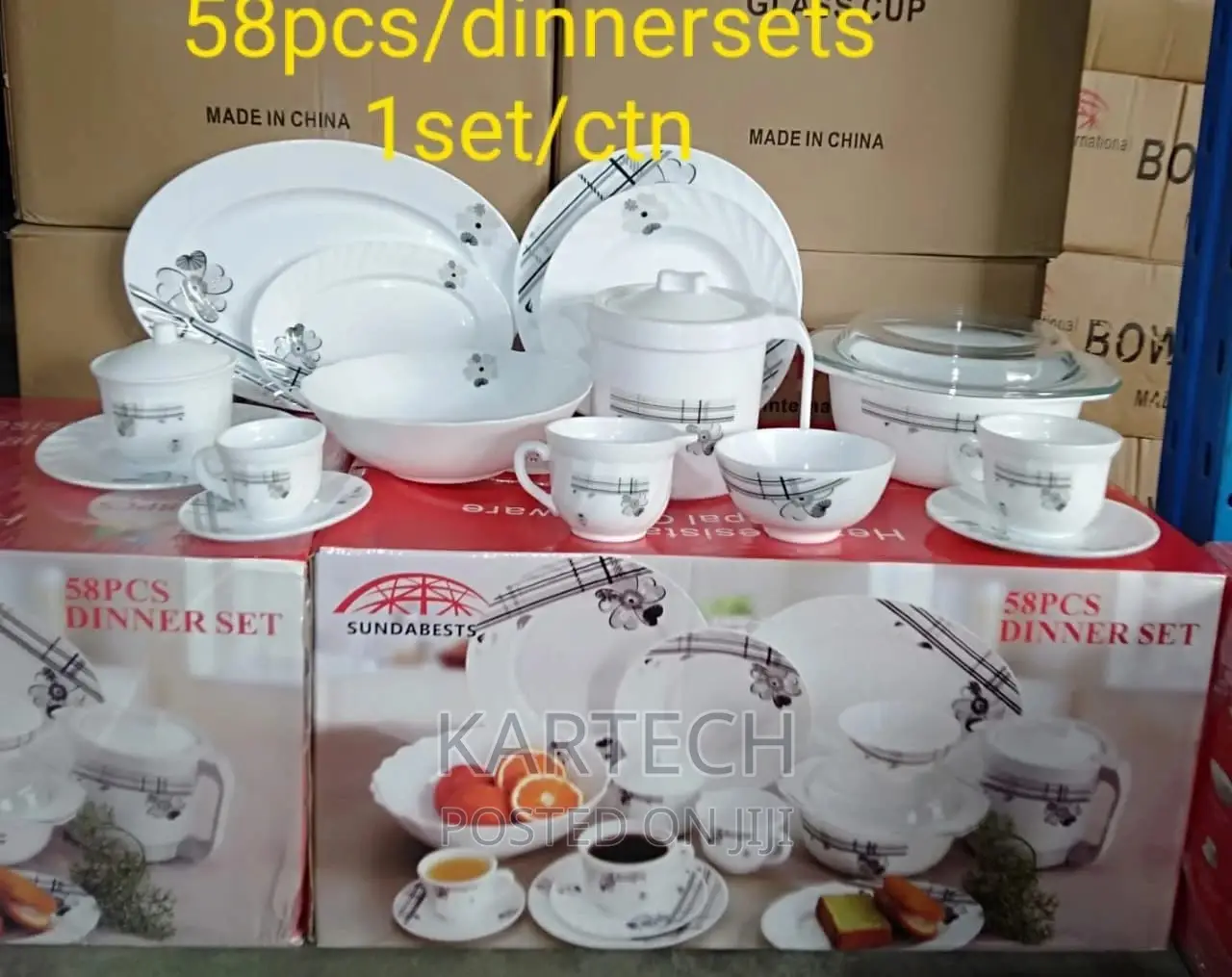 58pcs Dinner Set