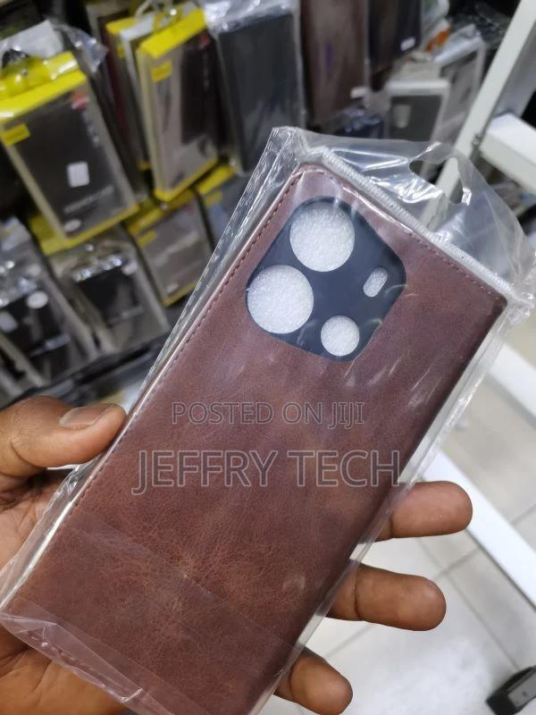Generic Leather Flip Phone Case for TECNO Pop 7 - thumbnail 2