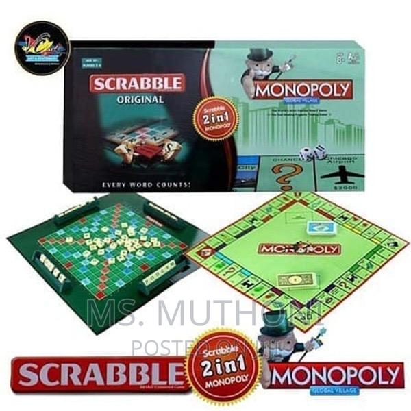 2 in 1 Monopoly Scrabble - main view