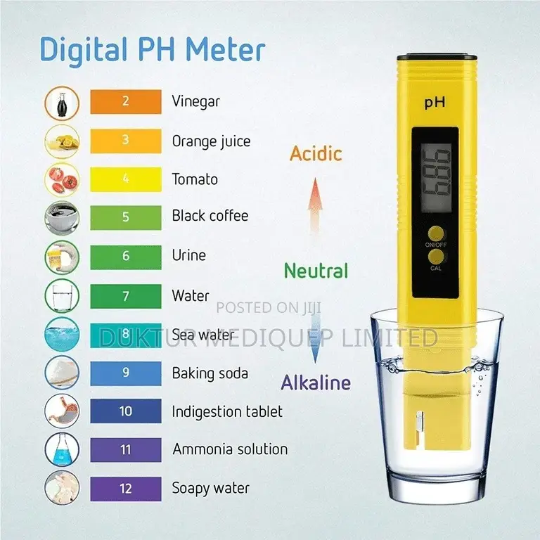 Digital PH Meter Tester for Water Pool- 0.01ph High Accuracy