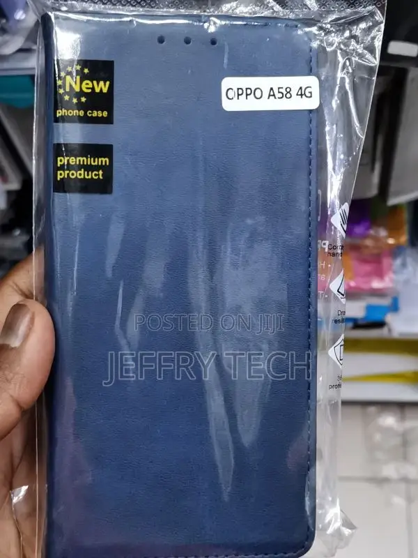 Leather Card Wallet Flip Cover for Oppo A78 5g/A58 5G