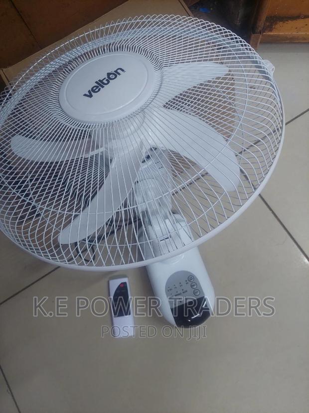 Remote Wall Fan - main view