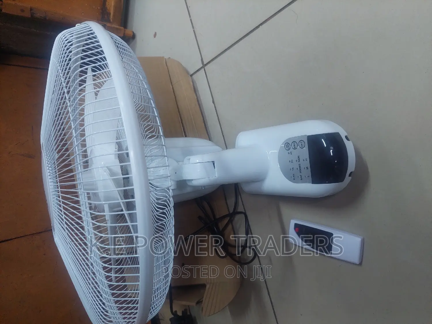 Digital Remote Control Wall Fan