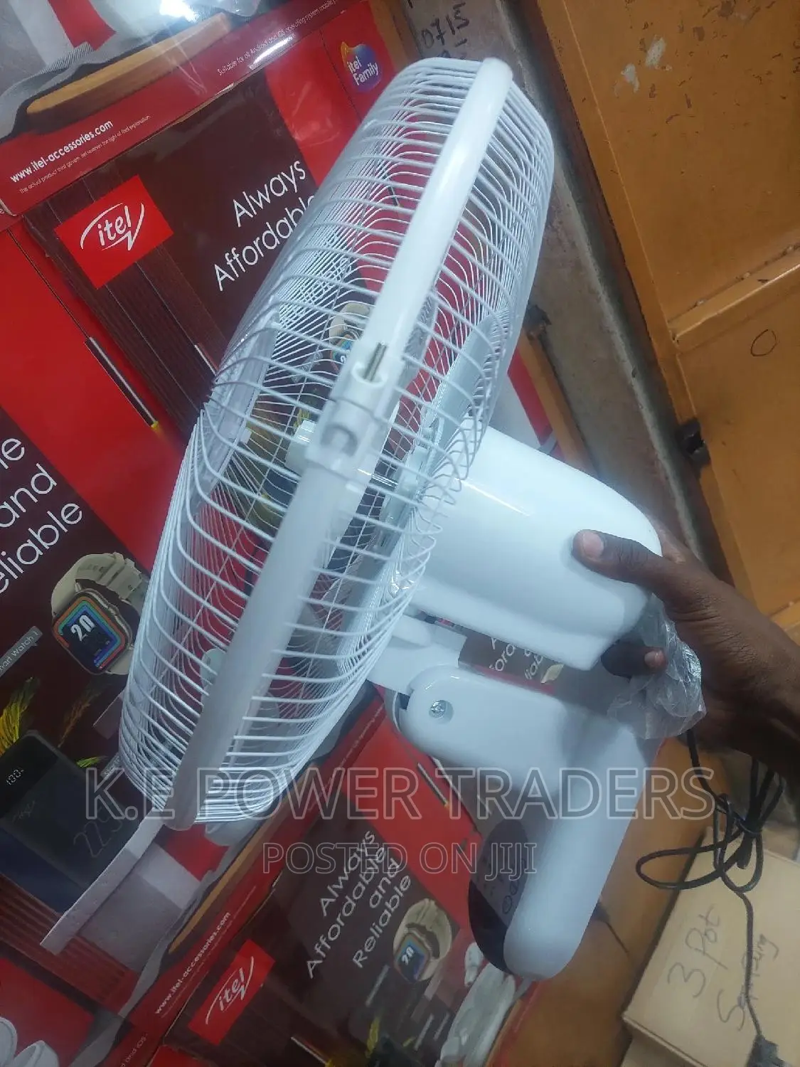 Oscillating Remote Control Velton Wall Fan