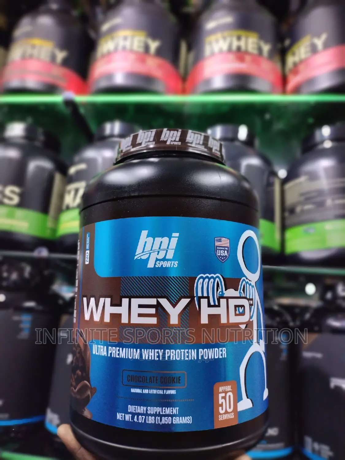 BPI Sports Whey Protein HD