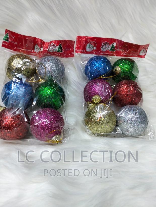 Christmas Tree Decorations Each 6pcs At