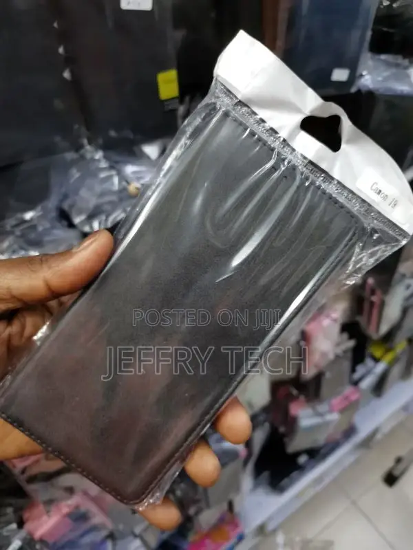 Black Flip Cover for Tecno Camon 19