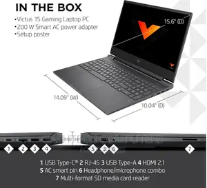 New Laptop HP Victus 16 16GB Intel Core i7 SSD 512GB