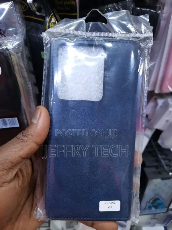 Vivo Y36 Flip Case | Premium Leather Finish Flip Cover |Comp