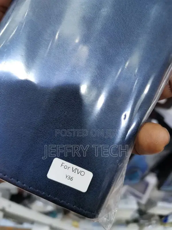 Vivo Y36 Flip Case | Premium Leather Finish Flip Cover |Comp