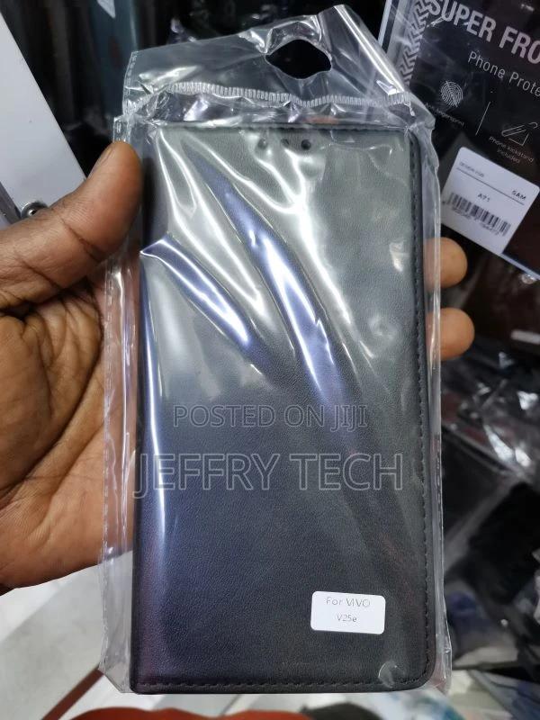 Case for Vivo V25 5G / V25e Flip Cover Premium PU Leather Ma