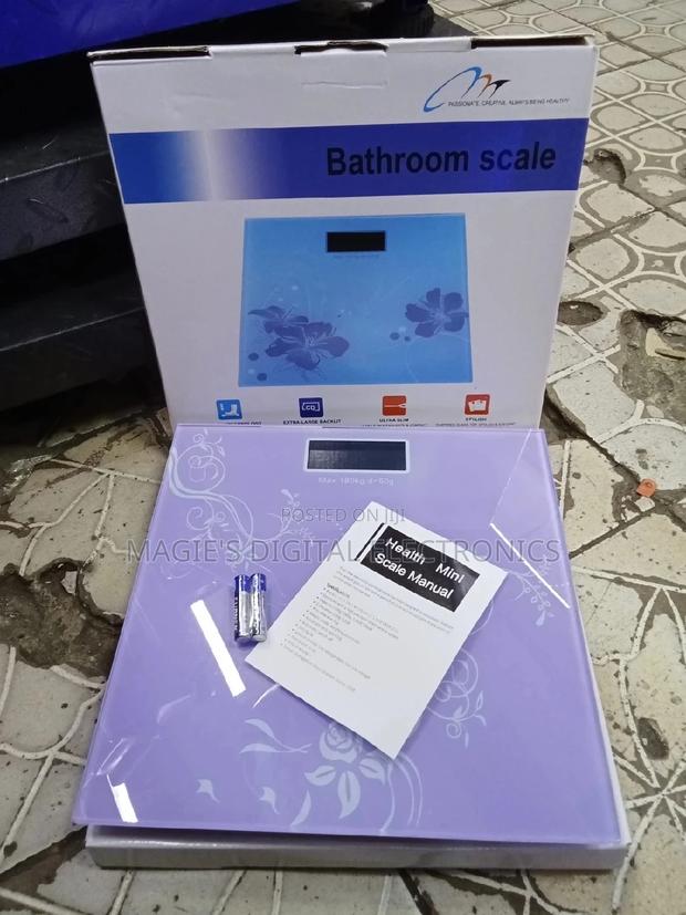 Portable Bathroom Scale - main view