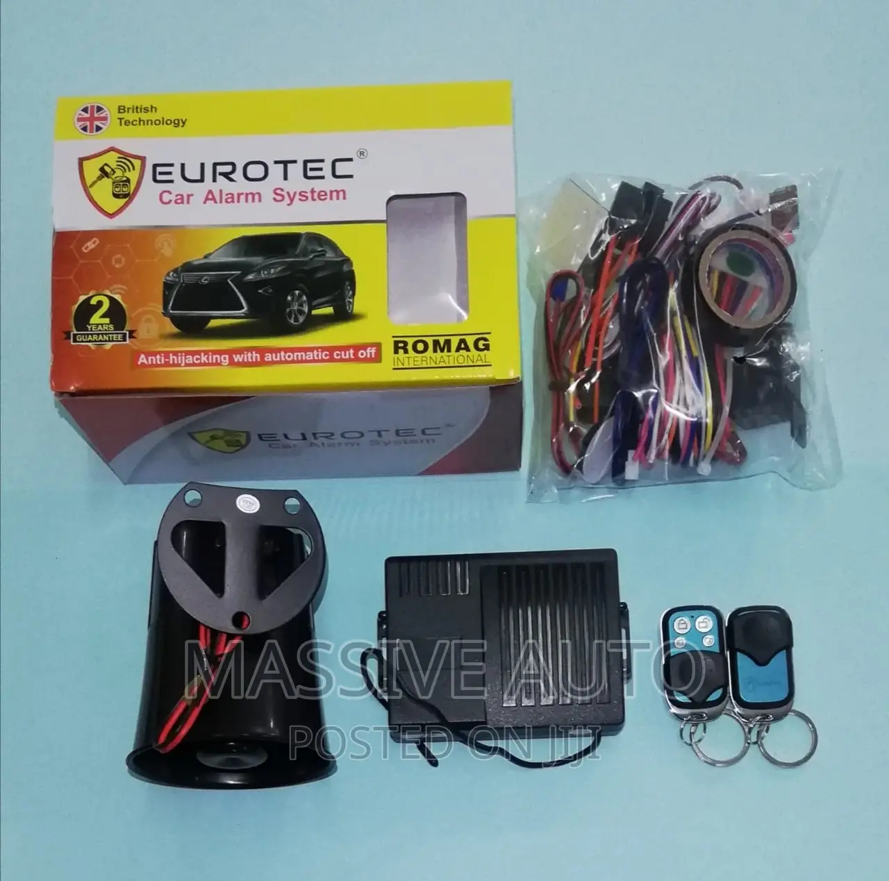 Buy Automatic Cut Off Car Alarm System/ Car Alarm System