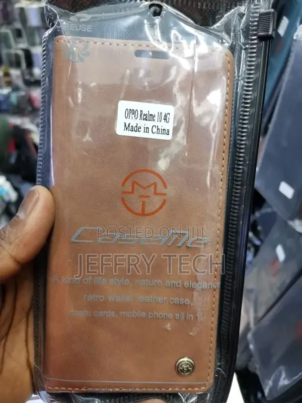 Leather Card Wallet Flip Cover for OPPO Realme 10 5G