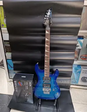 R Empire Electric Solo Guitar Plus Nux MG400 Guitar Effect