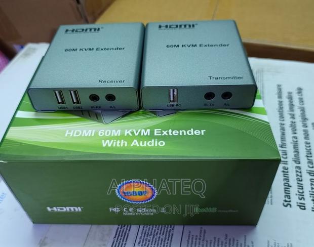 60M USB KVM HDMI Extender ,With 1080P R/L Audio by Cat5e