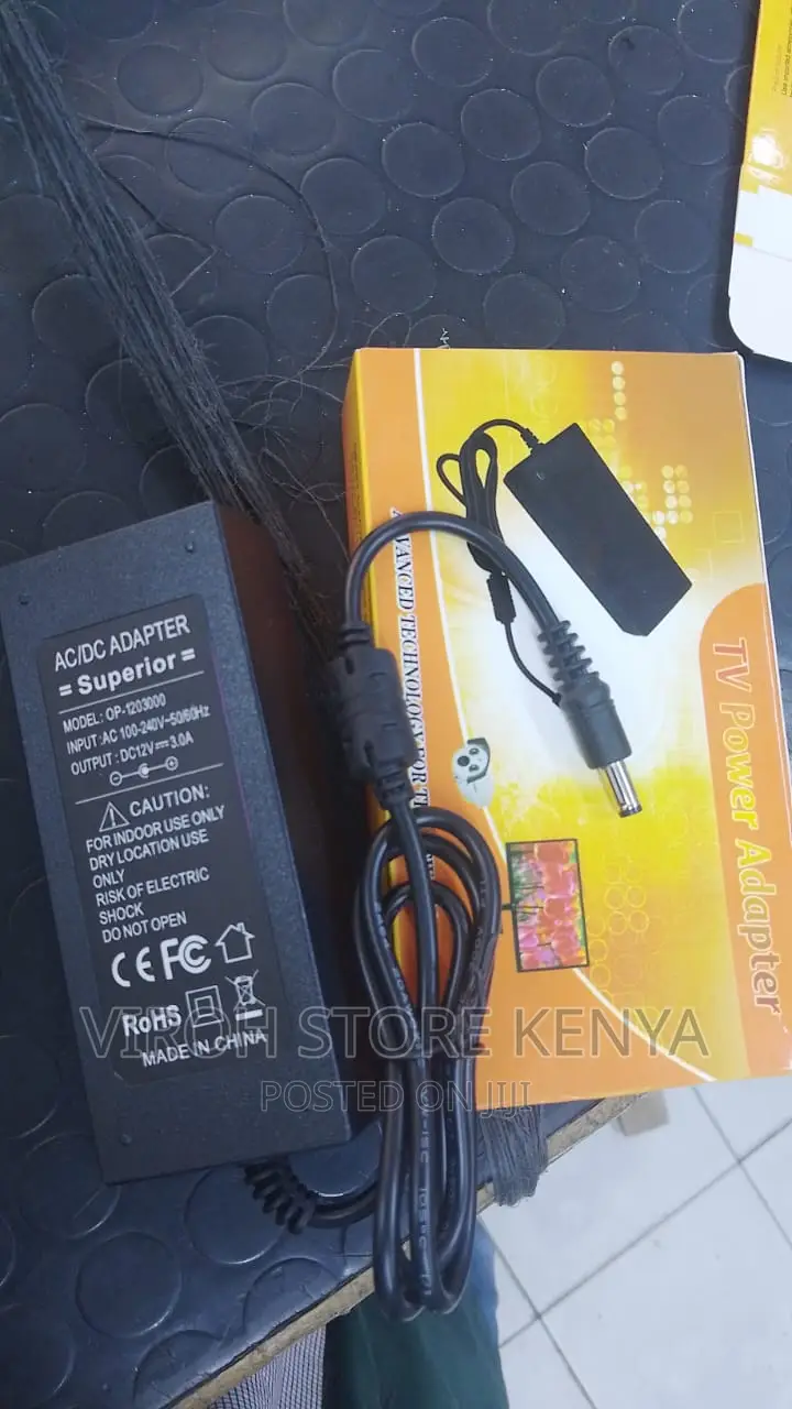 AC/DC Adapter 12V 3.0A Tv Power Adapter