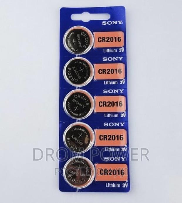Sony CR 2016 Lithium Battery