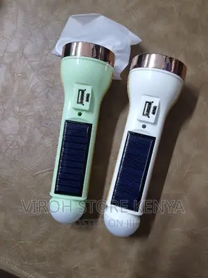 Solar Torch TH-5155 With Input + Output Solar Charging Torch