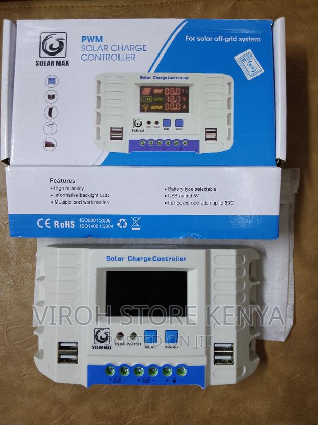 Original Solarmax Digital Solar Charge Controller 20A - thumbnail 4
