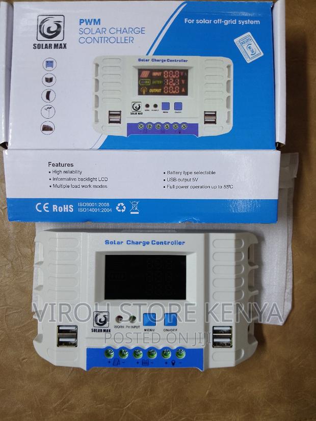 Original Solarmax Digital Solar Charge Controller 20A - thumbnail 5