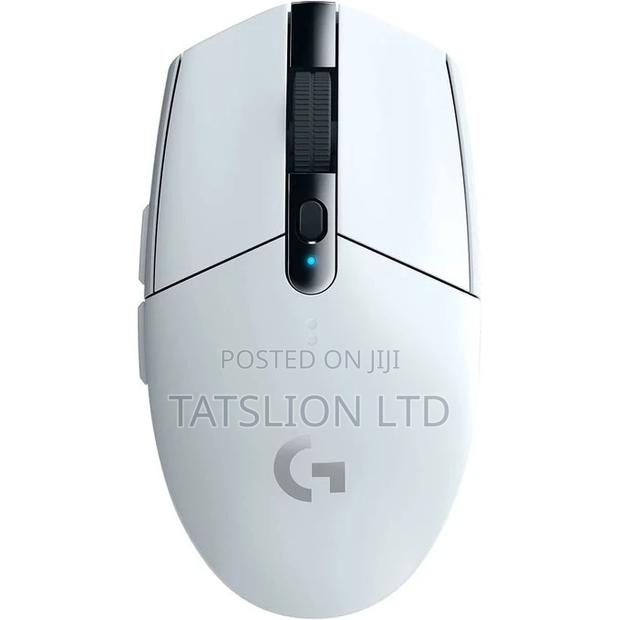 Logitech G305 Lightspeed, Wireless Gaming Mouse, White - main view
