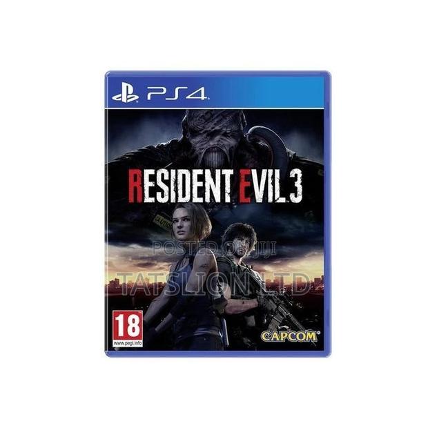 Sony PS4 RESIDENT EVIL 3 Used - main view