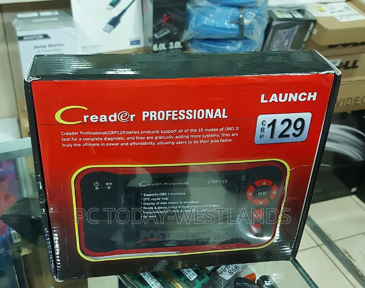 LAUNCH CRP129 Car OBD2 Scanner Code Reader Check Engine ABS