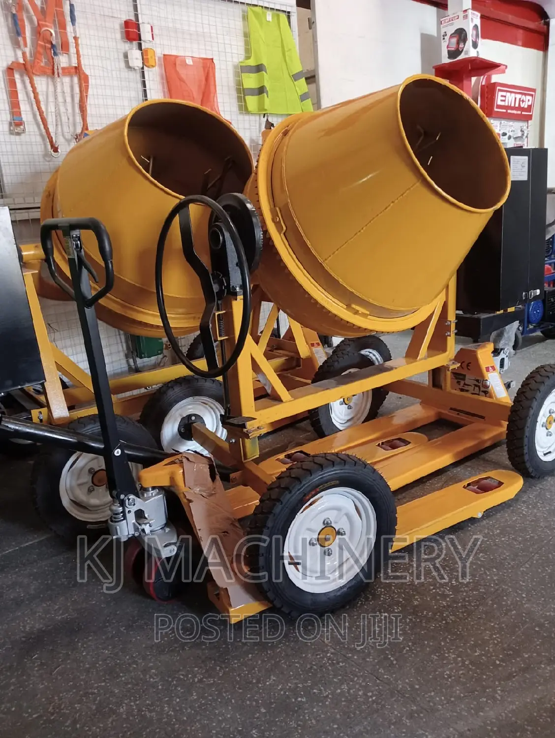 Proson 400 Litres Capacity Concrete Mixer Diesel Powered in Industrial