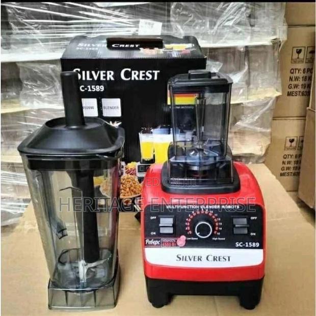 Silvercrest Heavy Duty Commercial Blender +Grinder Jar.