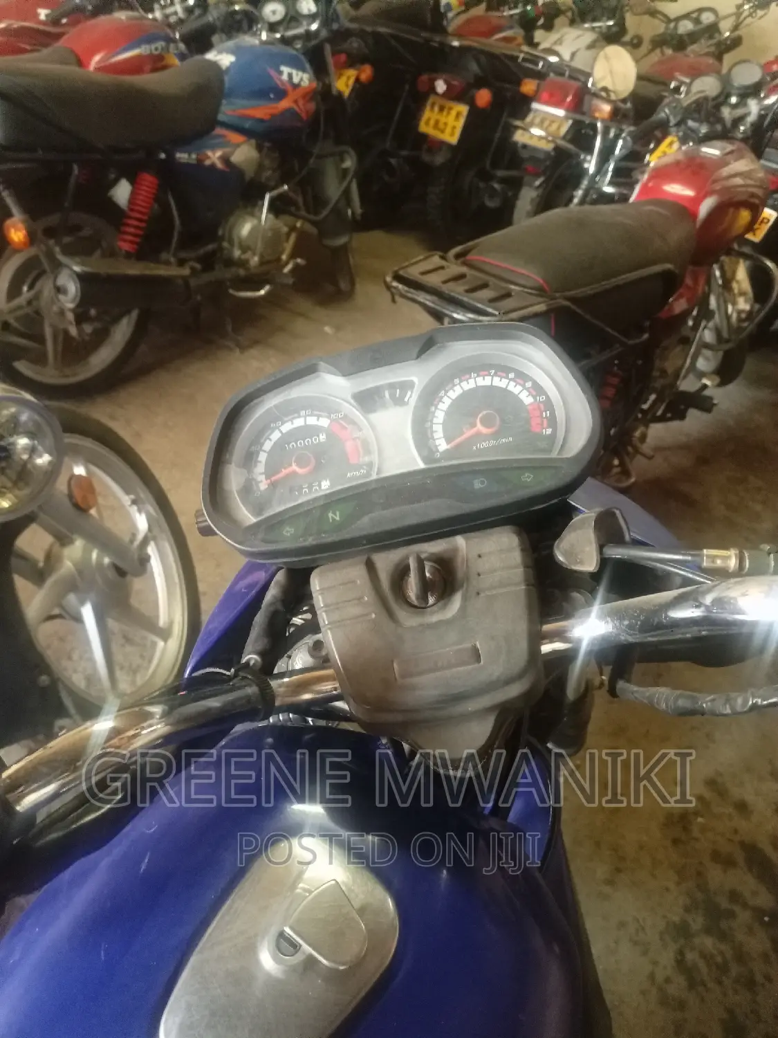 Haojue HJ150-6C 2018 Blue