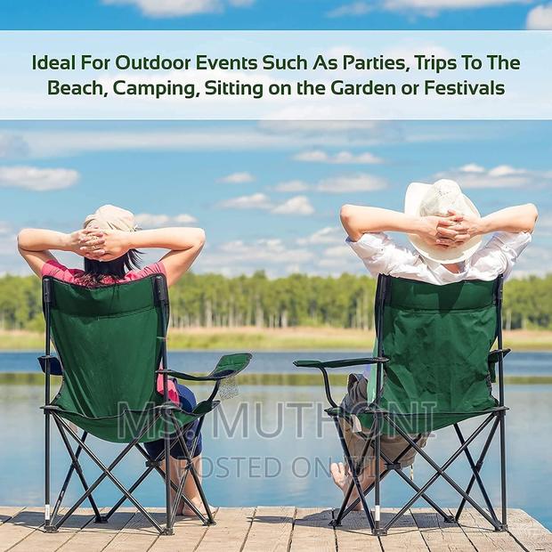 Generic Foldable Camping Chair With Free Carrier - thumbnail 2