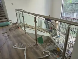 Stainless Steel Glass Stairs and Balconies
