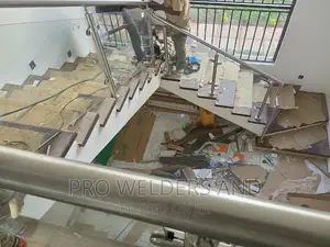 Stainless Steel Glass Stairs and Balconies
