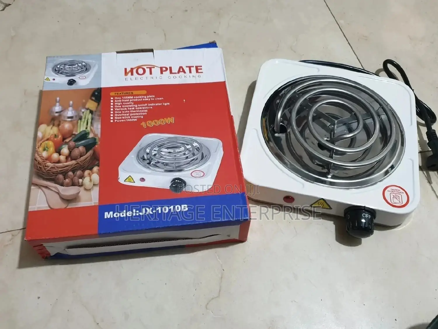 Single Coiled Burner - Electric Hot Plate Cooker