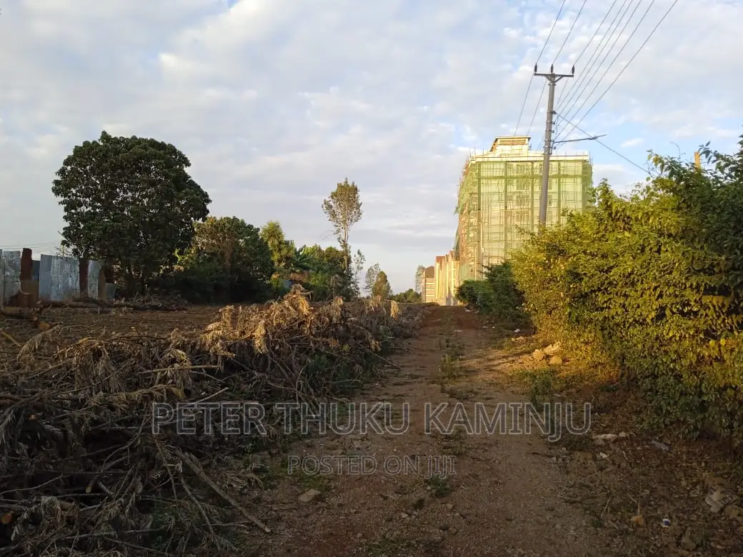50 by 100 Plot for Sale at Ruaka Town as You Head to Banana in Ruaka