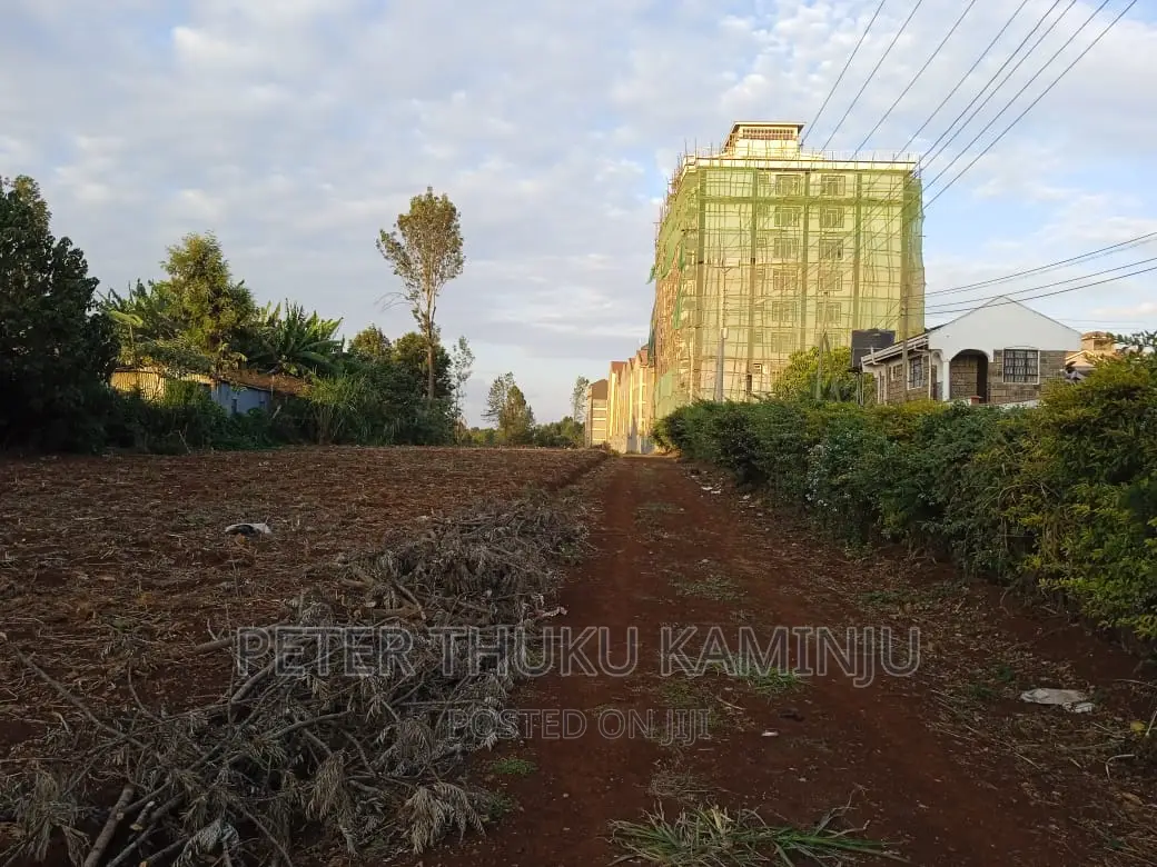 50 by 100 Plot for Sale at Ruaka Town as You Head to Banana in Ruaka