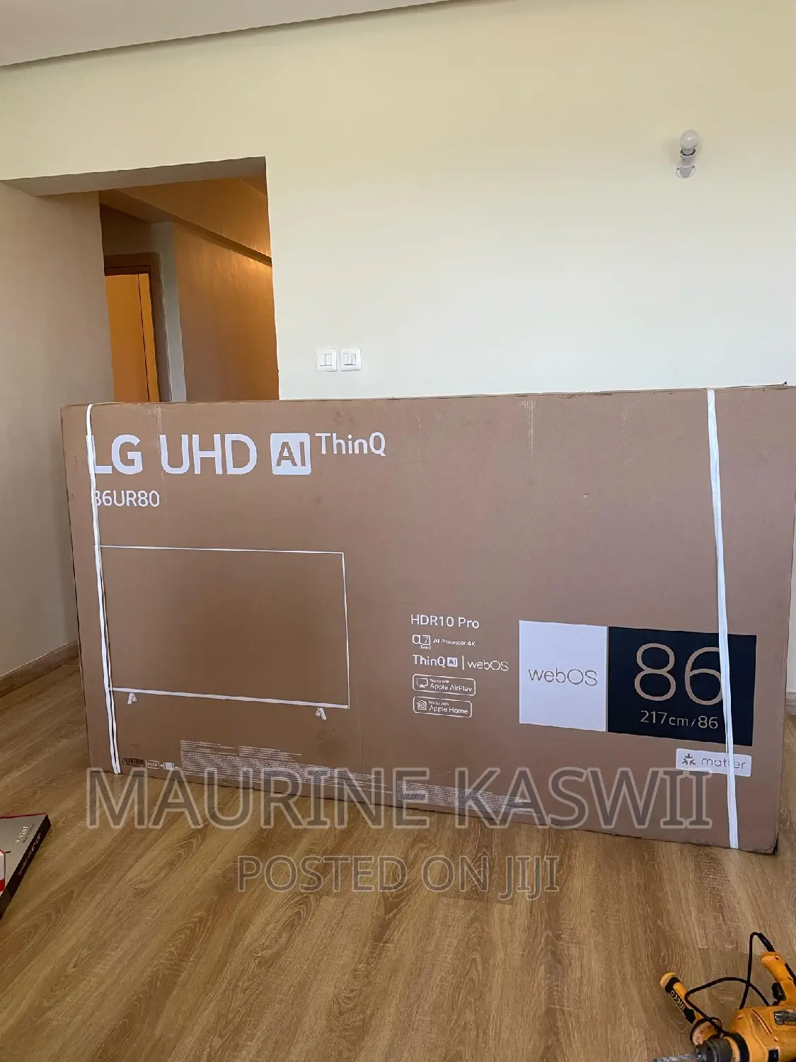Lg 86" Ur8000 Uhd 120hz Smart Tv With Magic Remote