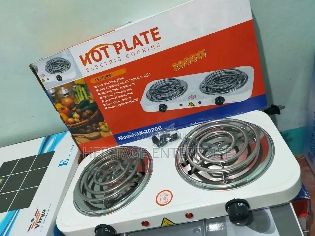 Double Electric Hotplate COIL Cooker.
