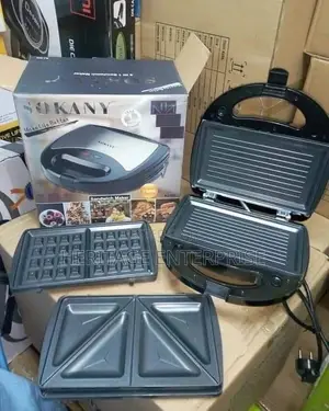 Sandwich Maker-3 in 1 Sokany Sandwich Maker Toaster.