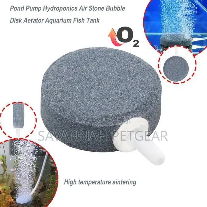 Sintered Air Stone For Freshwater Saltwater Aquarium -60mm