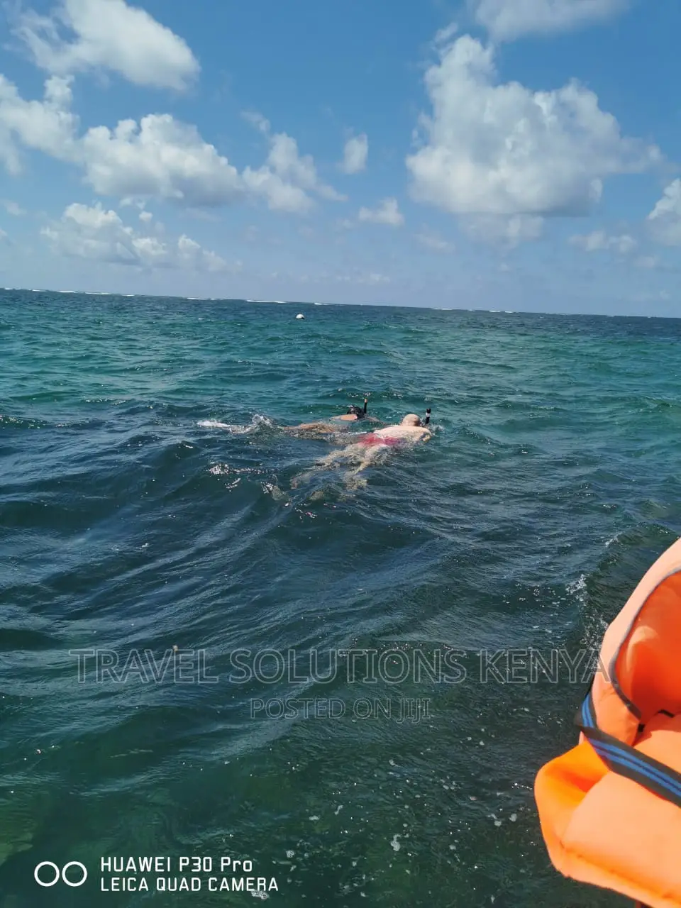 Snorkelling at Watamu Marine Park