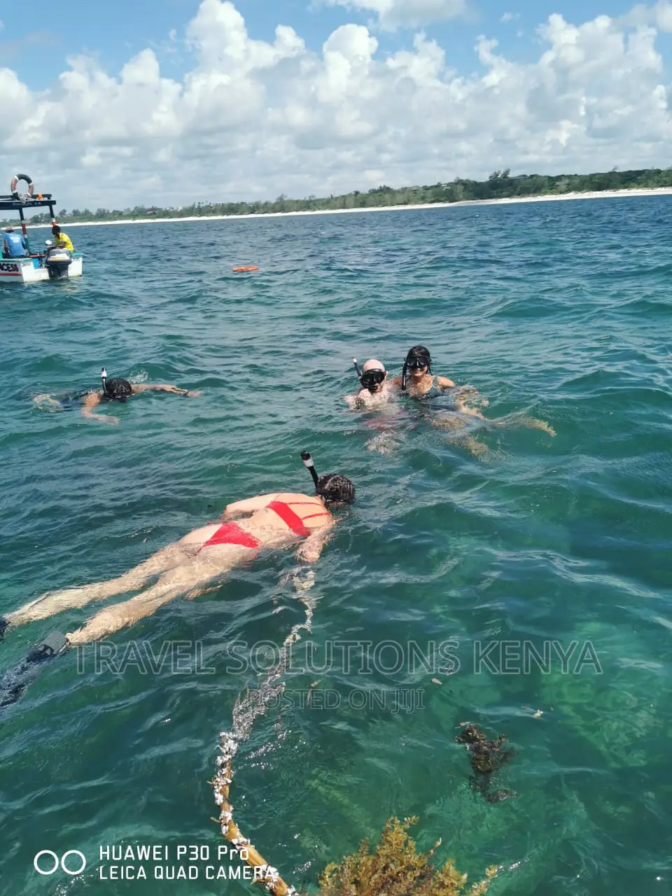 Snorkelling at Watamu Marine Park