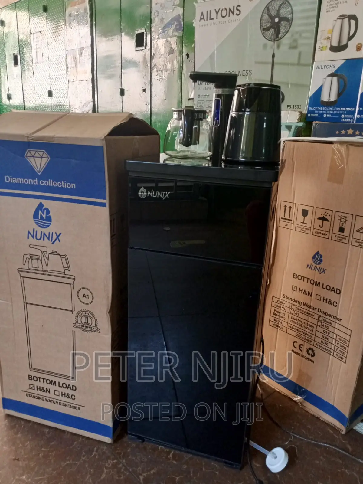 Hot and Normal Nunix Bottom Load Water Dispenser AVAILABLE