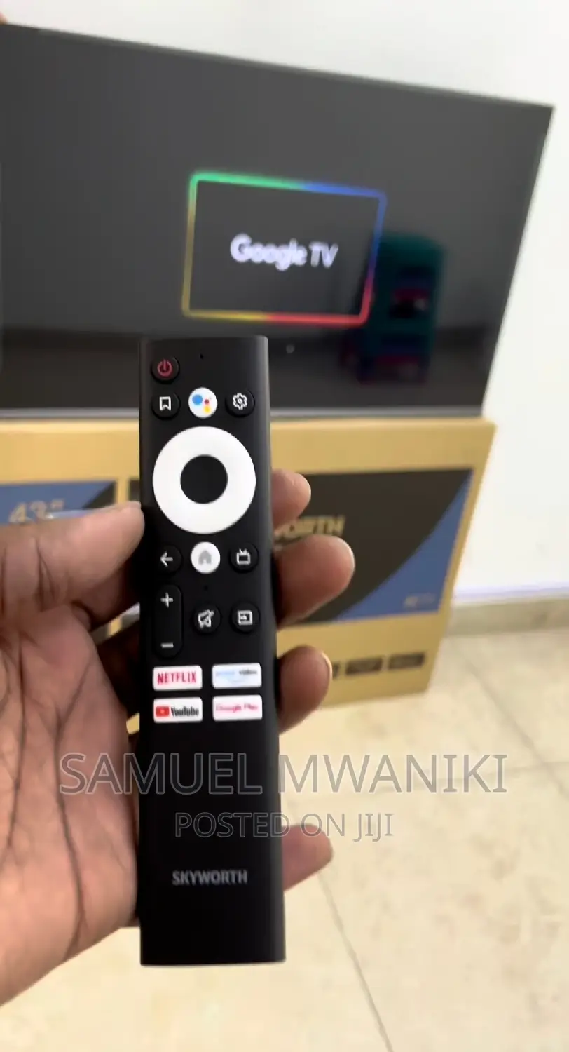 Skyworth 43” FHD Google Tv, Netflix,Youtube,Google Assistant