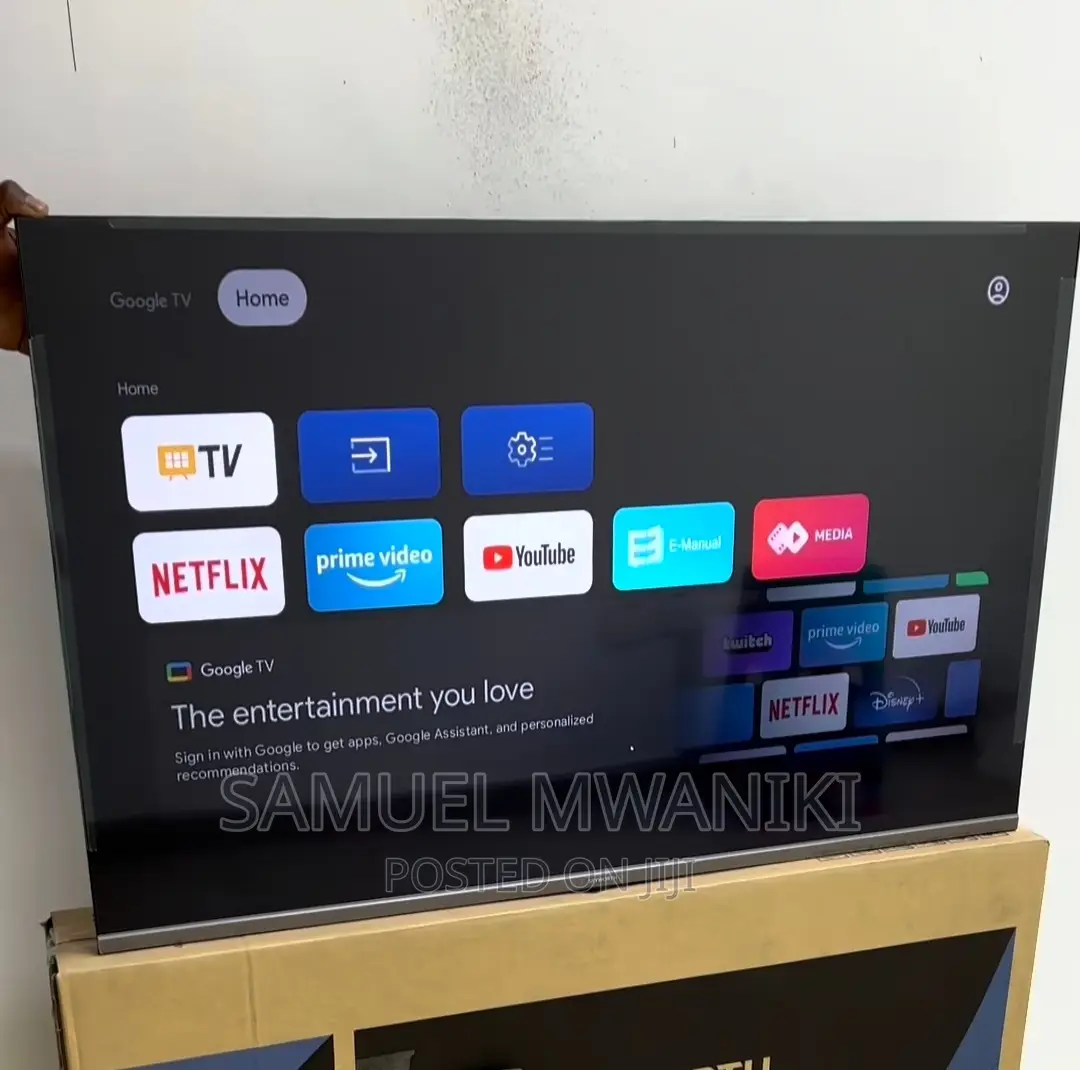 Skyworth 43” FHD Google Tv, Netflix,Youtube,Google Assistant