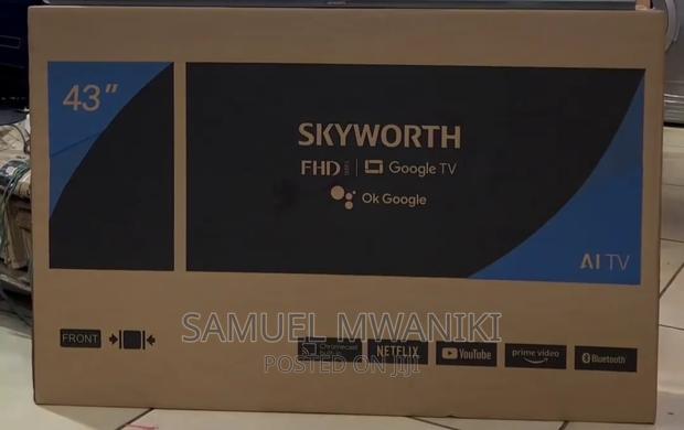 Skyworth 43” FHD Google Tv, Netflix,Youtube,Google Assistant